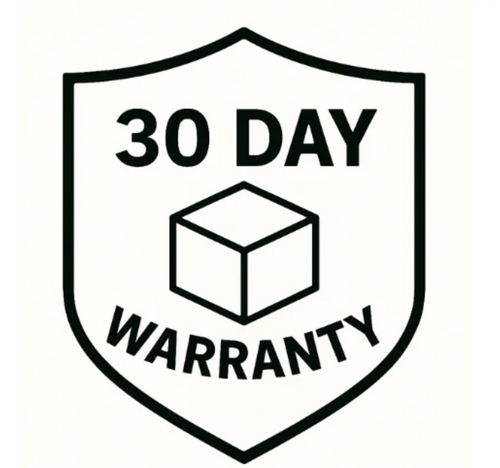 + 30 Day Warranty